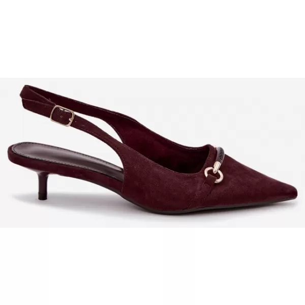  Dámské lodičky BOTO H8-562 MAROON 
