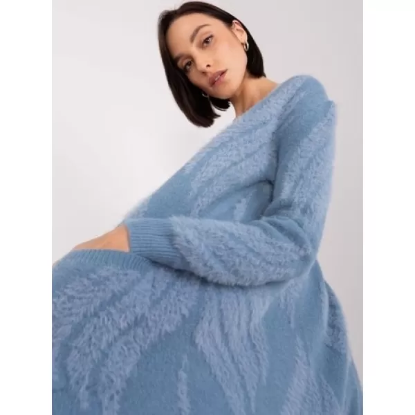  Dámský svetr WOOL FASHION ITALIA AT-SW-234501.00P BLUE 