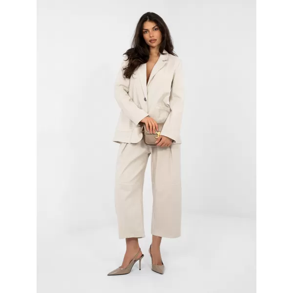  Dámská bunda RUE PARIS IT-MA-FL7703.49 LIGHT BEIGE 