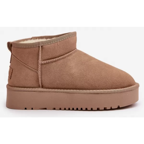  Dámské sněhule BOTO NN604 KHAKI 