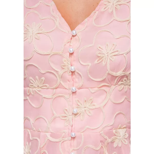 Dámské šaty OMBRE OW-DLR-E0015 PINK 