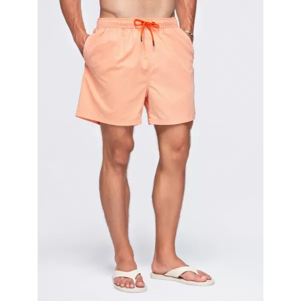  Pánské kraťasy OMBRE OM-SRSS-0216 PASTEL ORANGE 