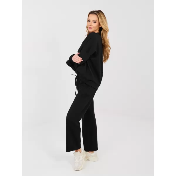  Dámská tepláková souprava ITALY MODA IT-KMPL-10015.33 BLACK 