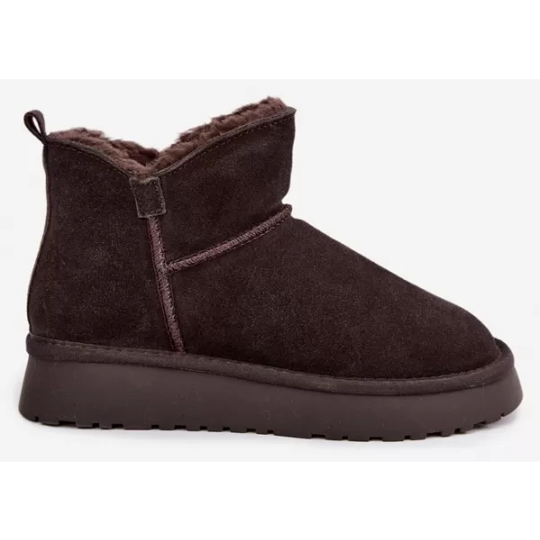  Dámské sněhule VINCEZA 97961 CHOCOLATE 