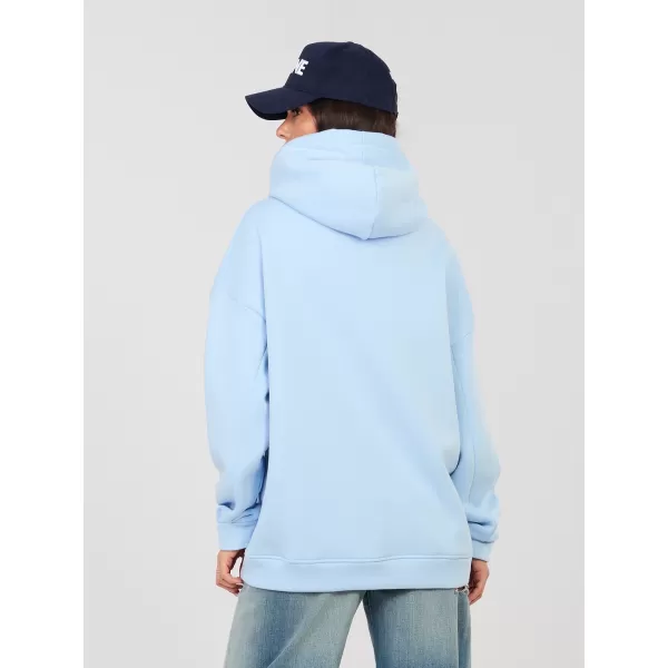  Dámská mikina RUE PARIS RV-BL-A1037.06 LIGHT BLUE 