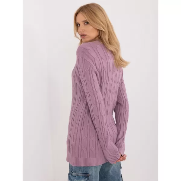  Dámský svetr WOOL FASHION ITALIA AT-SW-2343.88 VIOLET 