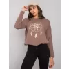Dámská halenka RUE PARIS RV-BZ-7200.30P BROWN