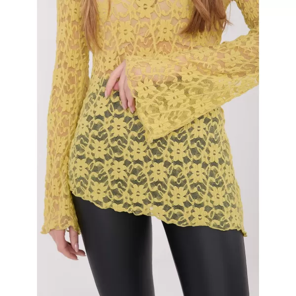  Dámská halenka FACTORY PRICE PM-BZ-SF128.50 LIME 
