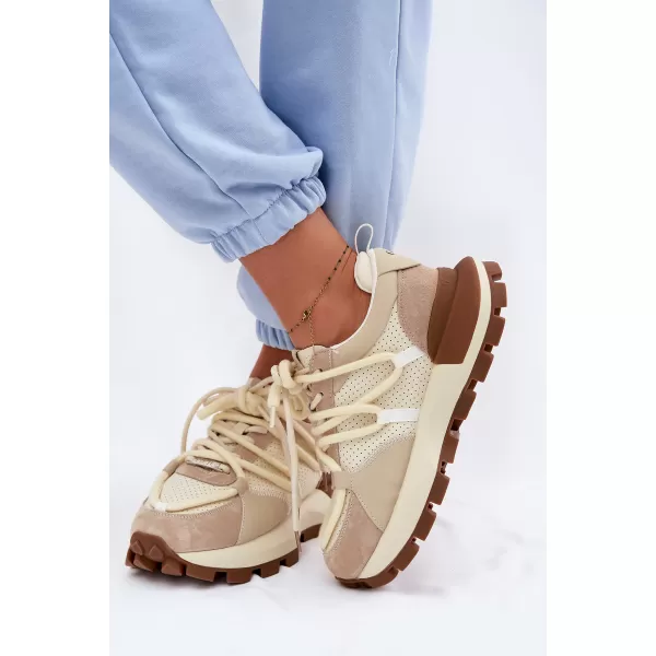  Dámské tenisky GOE TT2N4021 BEIGE 
