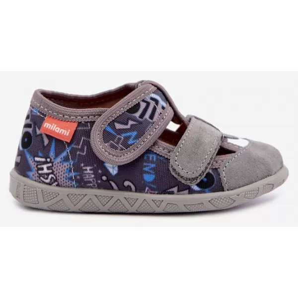  Dětské pantofle MILAMI 118/BR-36 GREY 
