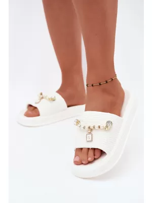 Dámské pantofle BOTO 56160 WHITE