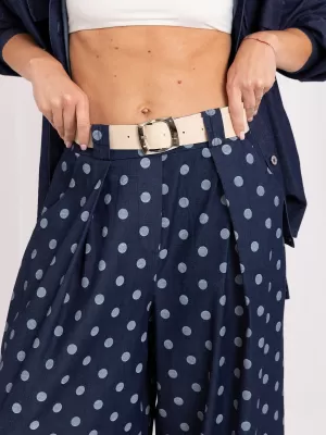 Dámské kalhoty FACTORY PRICE IT-SP-97802.13 NAVY