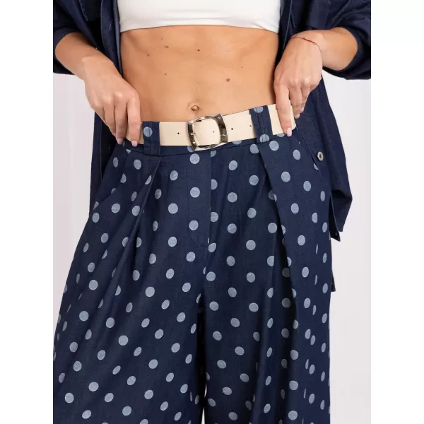  Dámské kalhoty FACTORY PRICE IT-SP-97802.13 NAVY 