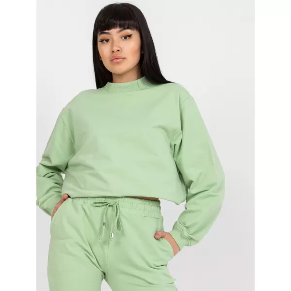  Dámské tepláky BASIC FEEL GOOD AP-DR-A-003 PISTACHIO 