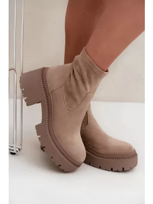 Dámské boty BOTO 9670A-1 KHAKI
