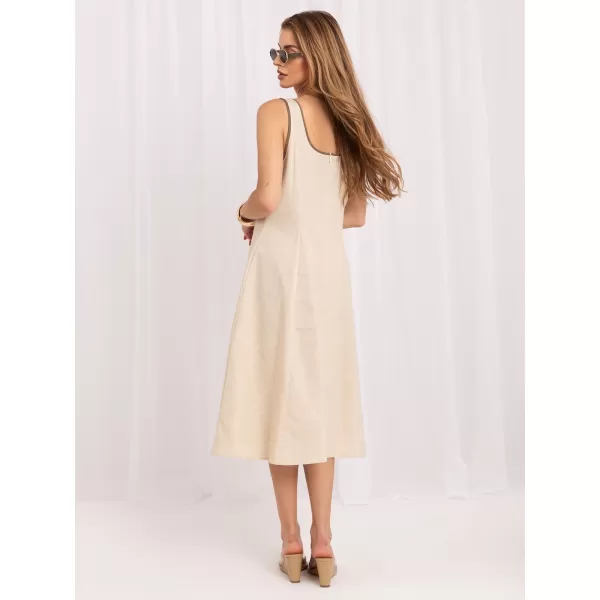  Dámské šaty ITALY MODA IR-SK-J172902.74 LIGHT BEIGE 