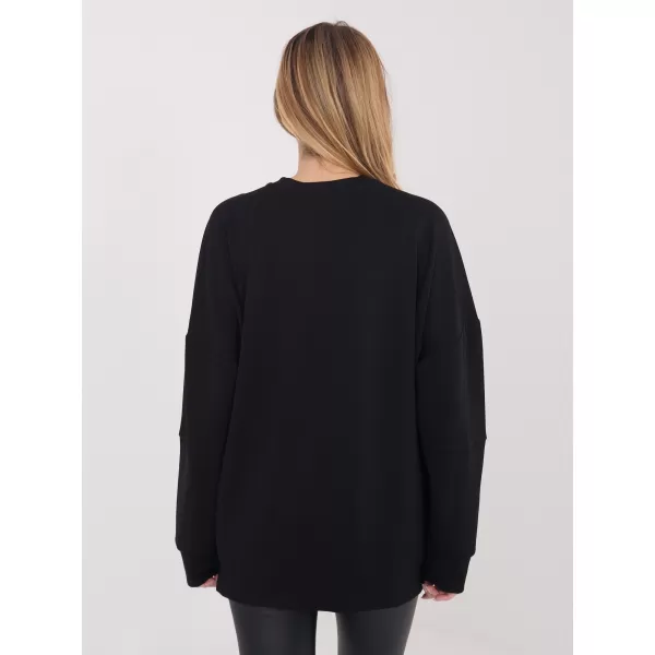  Dámská mikina RUE PARIS RV-BL-A1063.96 NOIRE 