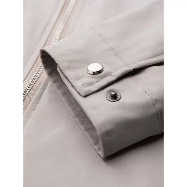  Pánská bunda OMBRE C580 GREY AND BEIGE 
