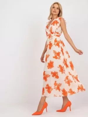 Dámské šaty ITALY MODA DHJ-SK-13166.94P ORANGE