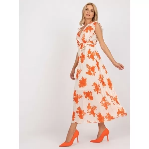  Dámské šaty ITALY MODA DHJ-SK-13166.94P ORANGE 