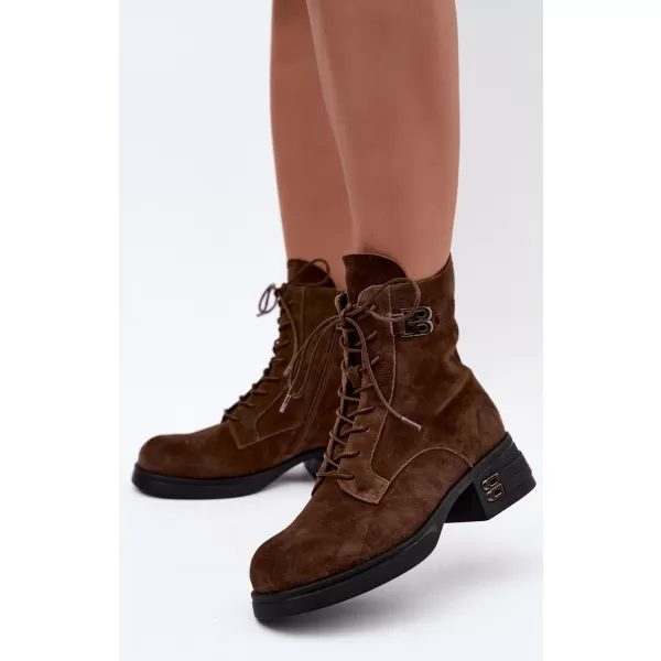  Dámské kozačky VINCEZA 67044 BROWN 