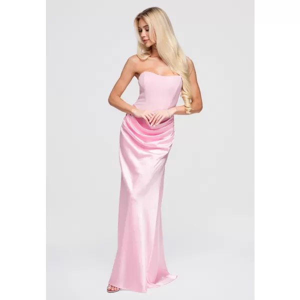 Dámské šaty LARICA LA-OM-DLR392 PINK 