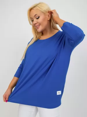 Dámská halenka RELEVANCE RV-BZ-3770.92 DARK BLUE