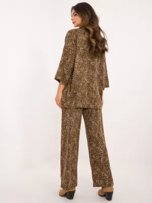 Dámský set ITALY MODA DHJ-KMPL-19589-4.64 BLACK AND BEIGE