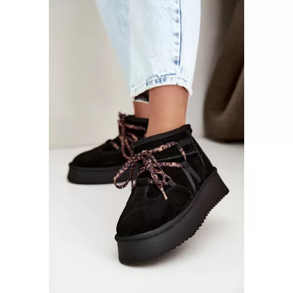  Dámské sněhule GOE UU2N4919 BLACK 