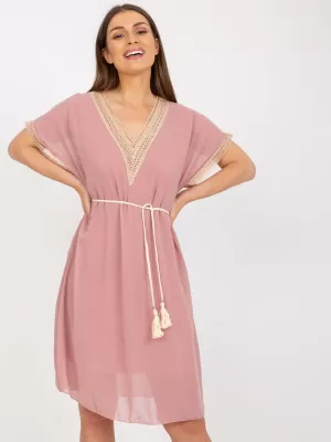 Dámské šaty ITALY MODA DHJ-SK-1508.12 BRIGHT PINK