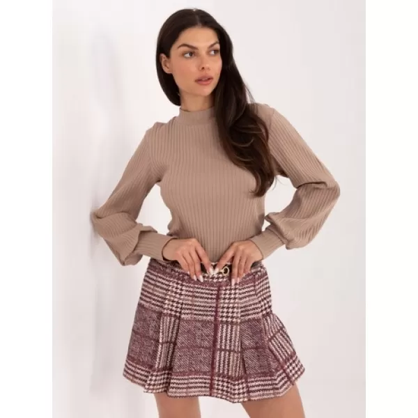  Dámské kraťasy ITALY MODA IT-SN-18932.84 BURGUNDY 