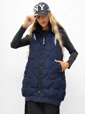 Dámská vesta FACTORY PRICE SK-KZ-HH-079.91P NAVY
