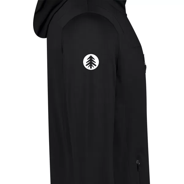 Pánská powerfleece mikina NORDBLANC SPRAWL NBSFM8333 ČERNÁ 
