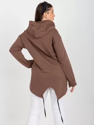 Dámská mikina RELEVANCE RV-BL-8266.34P BROWN