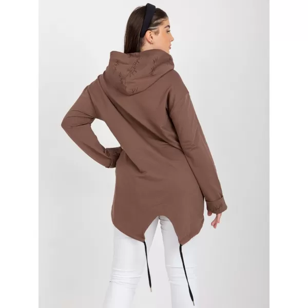  Dámská mikina RELEVANCE RV-BL-8266.34P BROWN 