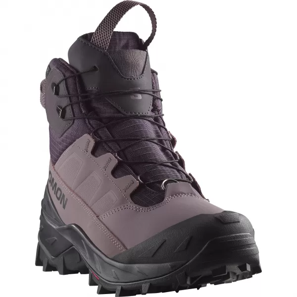  Dámské boty SALOMON CROSSTRAK POWDER WATERPROOF L47569900 NINE IRON/SHARK/PHANTOM 