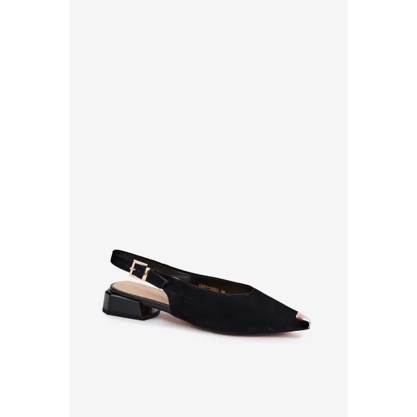  Dámské sandály D&A CR61-3050 BLACK 