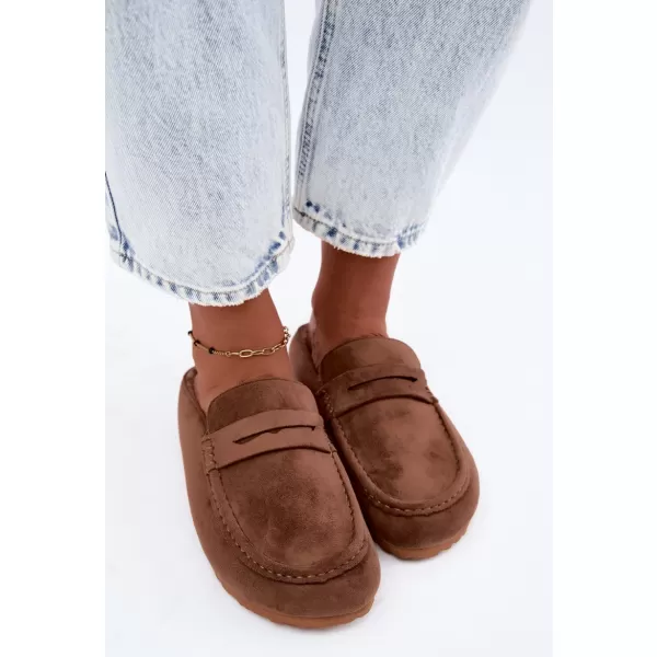  Dámské mokasíny BOTO 9885 LIGHT BROWN 