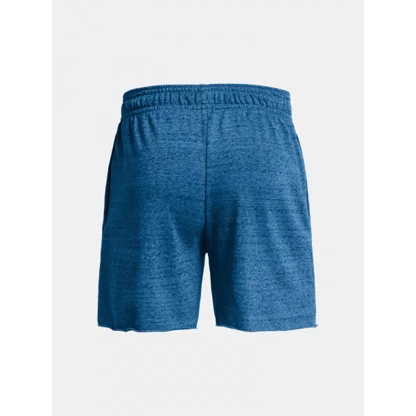  Pánské kraťasy UNDER ARMOUR RIVAL TERRY 6IN SHORT 1382427-406 MODRÁ 