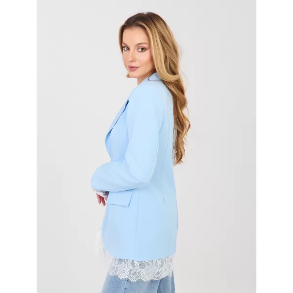  Dámská bunda FACTORY PRICE IT-MA-60155.12 LIGHT BLUE 