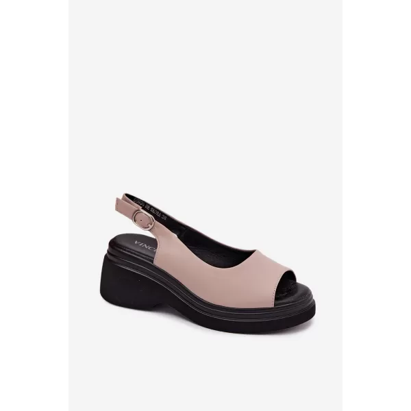  Dámské sandály VINCEZA 66936 BEIGE 