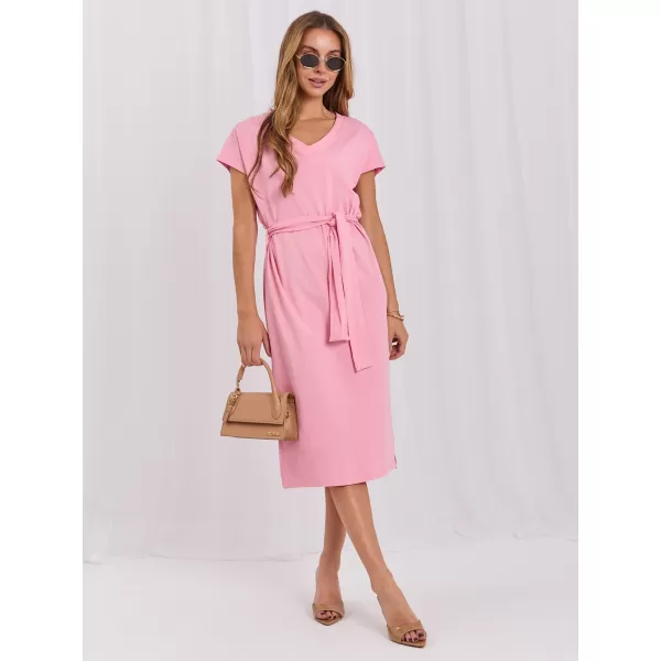  Dámské šaty RUE PARIS RV-SK-A1447.78 PINK 