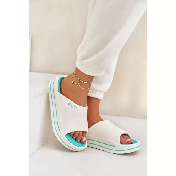  Dámské pantofle BIG STAR SHOES NN274A038 WHITE 