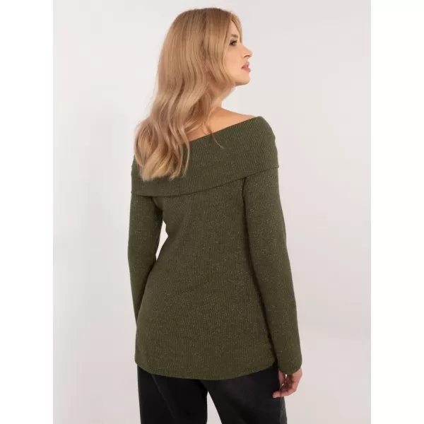  Dámský svetr ITALY MODA DHJ-SW-A2449.33 KHAKI 