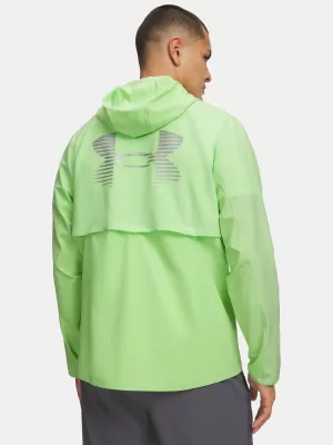 Pánská bunda UNDER ARMOUR VELOCITI PRO STORM JACKET 6005897-712 ZELENÁ