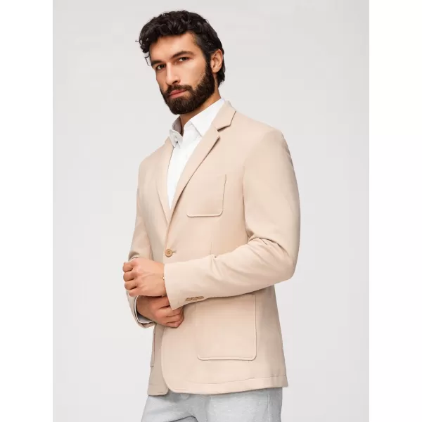  Pánské sako OMBRE M165 BEIGE 