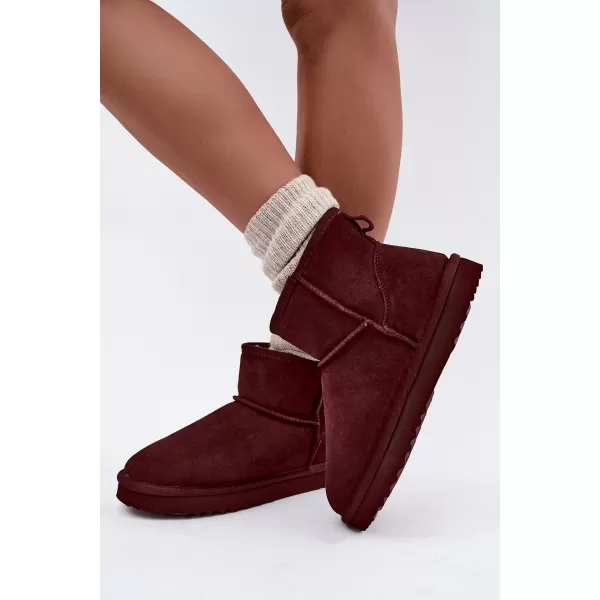  Dámské sněhule BOTO 5350 BURGUNDY 