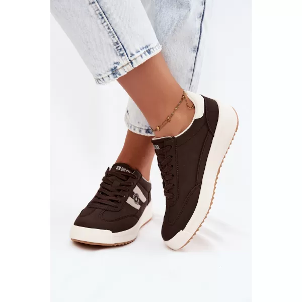  Dámské tenisky BIG STAR SHOES UU274024 BROWN/BEIGE 