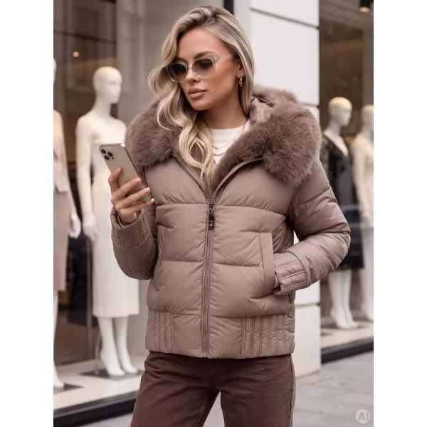  Dámská bunda DSTREET1 KHAKI 