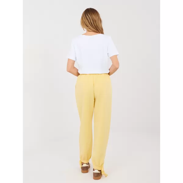  Dámské kalhoty ITALY MODA MI-SP-P6845.68 BRIGHT YELLOW 